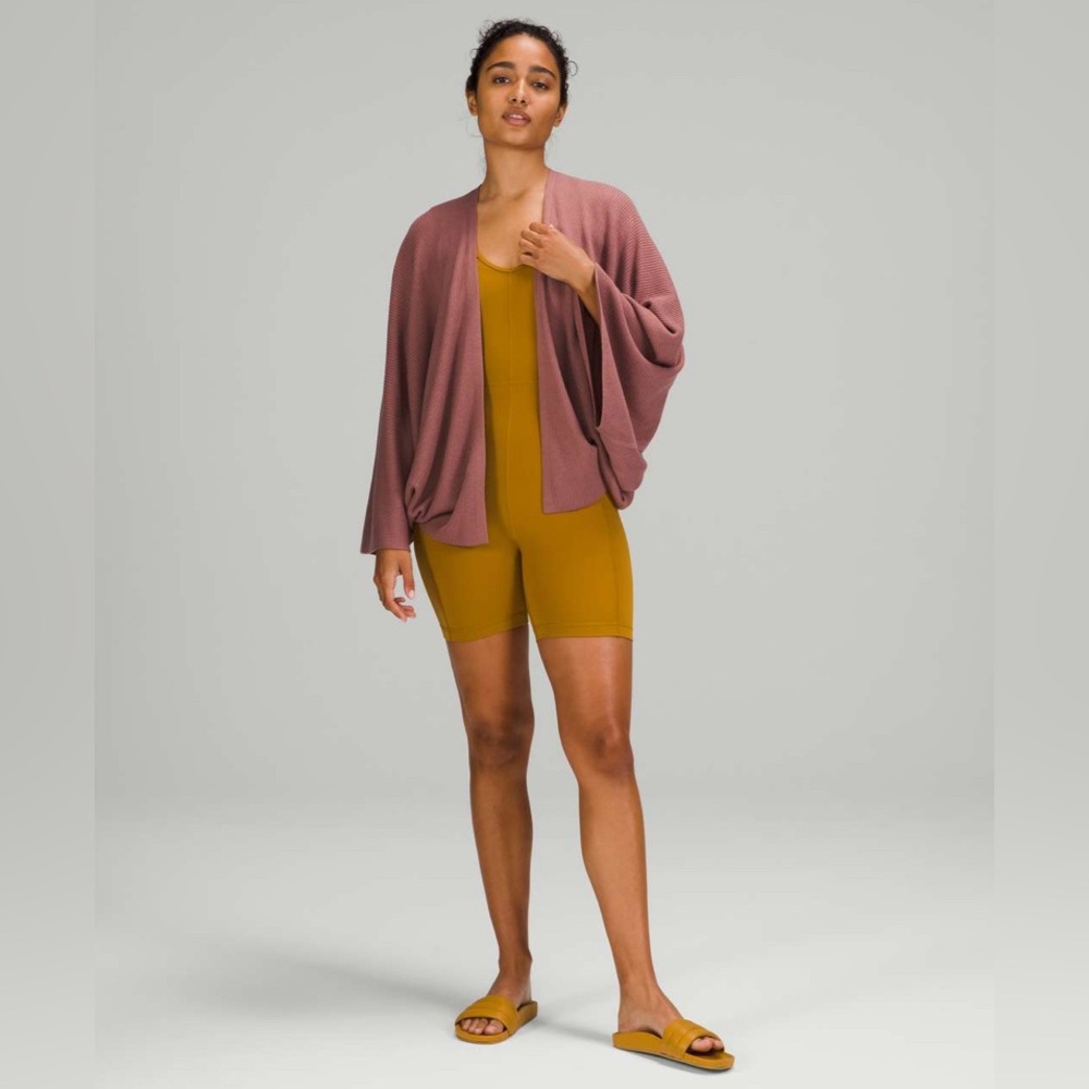 Lululemon Cashlu Knit Textured Wrap - Picture 4 of 11